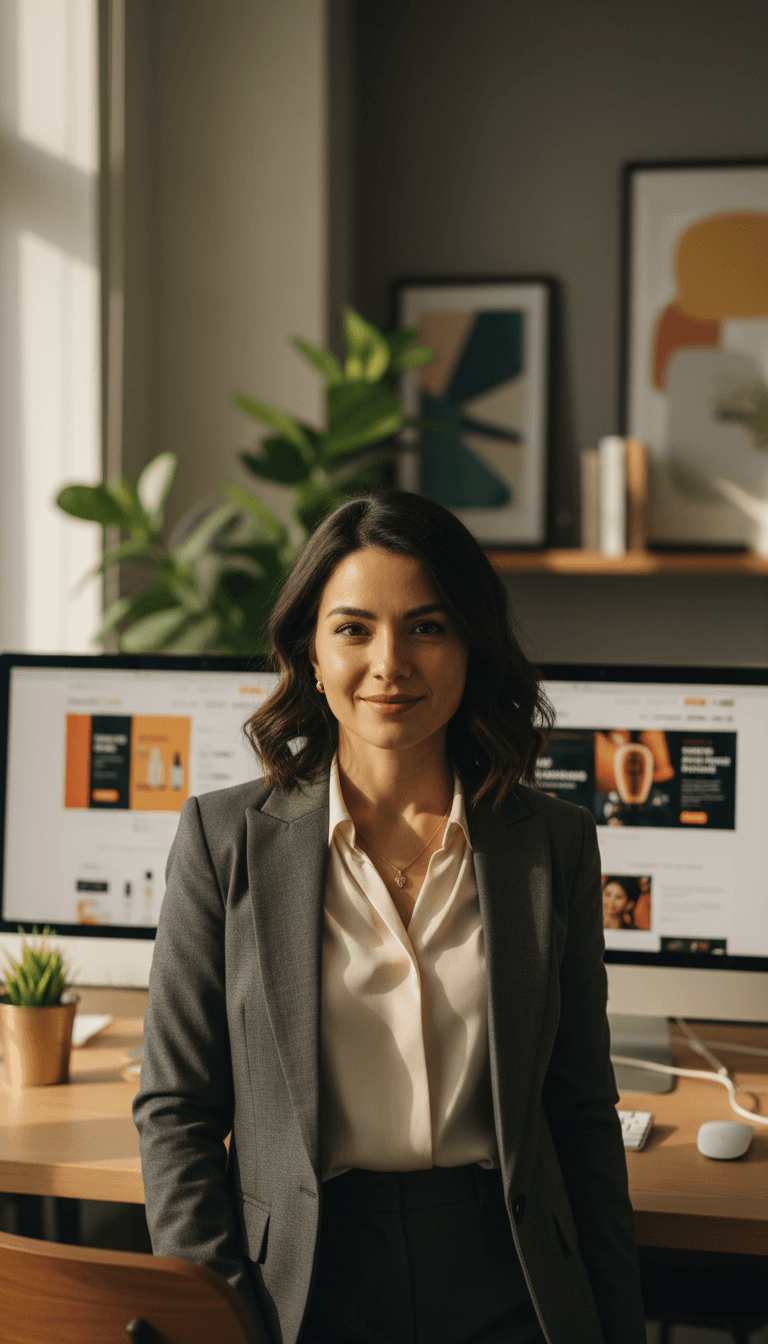 Marketing strategist portrait